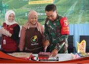 Sinergitas Satgas TMMD 129 Bojonegoro dan Mahasiswa KKN-TK Unigoro Dongkrak Ekonomi Desa Kesongo