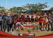Smash Hangat Turnamen Voli TMMD 129 Bojonegoro Rajut Kebersamaan Warga Kesongo