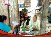 TMMD 129 Bojonegoro: Ketika Babinsa Kesongo Menumbuk Singkong dan Mengukir Kebersamaan dengan Warga