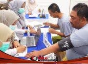 Lapas Mojokerto Bersama Dinas Kesehatan Kota Mojokerto Gelar Skrining TBC Menggunakan X-Ray bagi Warga Binaan