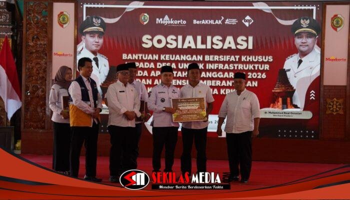 Pemkab Mojokerto Alokasikan Rp178,3 Miliar BK Desa 2026 untuk Percepat Pembangunan Infrastruktur
