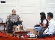 Bupati Asahan Terima Audiensi Yayasan SMA Swasta Panti Budaya Kisaran, Apresiasi Prestasi Grace Natalie Sagala