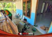 Sinergi Tanpa Sekat: Kala Satgas TMMD 129 Bojonegoro dan Warga Kesongo Bahu-Membahu Merajut Asa Ibu Jasmiati