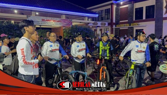 Dari Kayuhan Menuju Kebersamaan, Polres Mojokerto Kota Gandeng Brother Pedal’s Perkuat Kemitraan