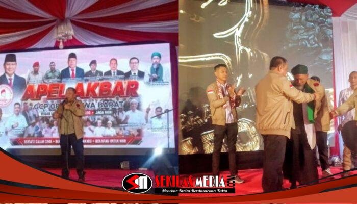 Apel Akbar GCP 08 se-Jawa Barat di Sukabumi, Teguhkan Komitmen Jaga NKRI
