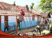 Menyusun Genting, Merajut Asa: Sentuhan Kebersamaan Satgas TMMD 129 Bojonegoro dan Warga di Kesongo