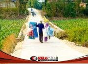 Jalan Beton TMMD 129 Bojonegoro Tuntas 100 Persen: Akses Ekonomi Dusun Mundu Kian Mulus