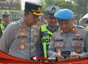 Cegah Pelanggaran Anggota, Wakapolresta Sidoarjo Periksa Handphone Anggota