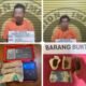 Dua Orang Peredaran Ganja Berhasil Dibekuk Polsek Bilah Hilir, Barang bukti Disita