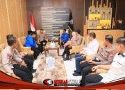 Kapolres Kediri Kota Buka Ruang Komunikasi dengan PMII, Dorong Mahasiswa Jadi Mitra Kamtibmas