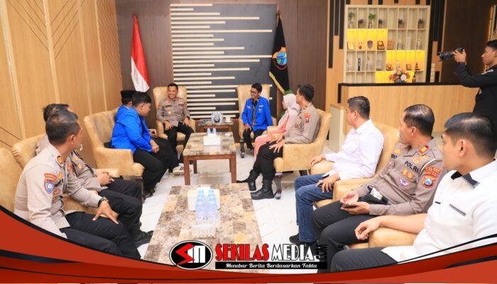 Kapolres Kediri Kota Buka Ruang Komunikasi dengan PMII, Dorong Mahasiswa Jadi Mitra Kamtibmas