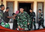Jalinan Kekeluargaan Takkan Putus, Satgas TMMD 129 Bojonegoro Pamitan dengan Warga Kesongo