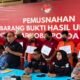 Polda Sumsel Gagalkan Peredaran Narkoba, 2.665 Gram Sabu Dan 196 Ekstasi Dimusnahkan