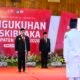 Kukuhkan Paskibraka, Mas Dhito : Jadilah Contoh dan Jaga Ideologi Pancasila