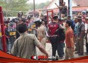 Ratusan Massa HKTI Geruduk Kantor PT BSP Tbk Kisaran, Tuntut Pertanggungjawaban Perusakan Posko dan Bentrokan Berdarah