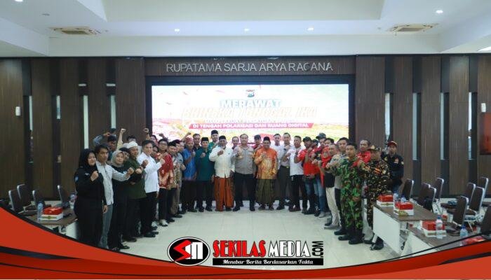 Perkuat Bhinneka Tunggal Ika, Polres Gresik Rangkul Mahasiswa hingga Tokoh Agama