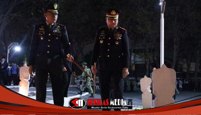 Di Tengah Hening TMP Gresik, Kapolres Serukan Semangat Patriotisme dan Nasionalisme