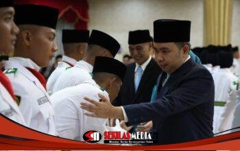 70 Paskibraka Jember 2026 Dikukuhkan, Bupati Dorong Generasi Muda Jadi Pionir Cinta NKRI