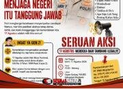 Polres Mojokerto Imbau PMII Jaga Ketertiban Saat Sampaikan Aspirasi di HUT RI