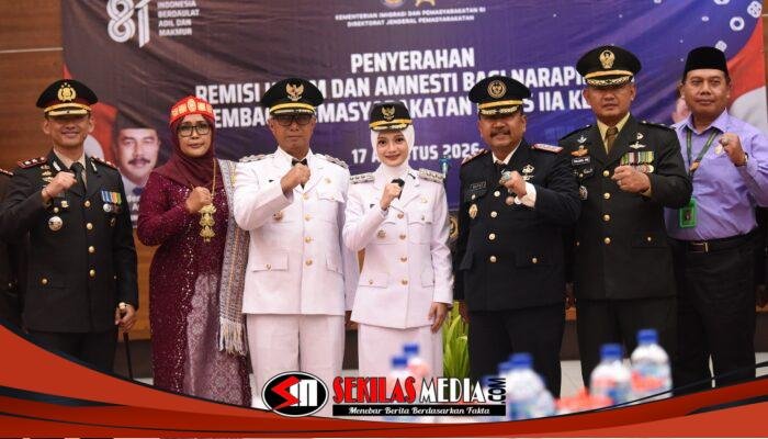 Remisi HUT ke-81 RI, 518 Warga Binaan Lapas Kediri Diusulkan, 12 Langsung Bebas