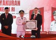 Polres Mojokerto Terima Penghargaan atas Kinerja Jaga Keamanan Lingkungan Pendidikan