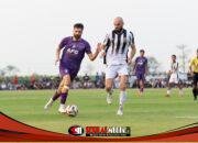 Progress Bagus Persik Kediri Saat Latihan Bareng Bhayangkara Presisi Lampung FC