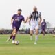 Progress Bagus Persik Kediri Saat Latihan Bareng Bhayangkara Presisi Lampung FC