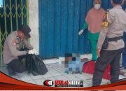 Laporan 110 Bergerak Cepat, Pria 73 Tahun Ditemukan Meninggal di Depan Toko Emas Pasar Tingkat Lamongan