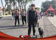 Polresta Sidoarjo Hadir Amankan Aktivitas Masyarakat saat Olahraga Akhir Pekan