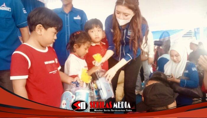 Meriahnya Pesta Rakyat Demokrat Di Palembang Cik Ujang Hadir UMKM Laris Warga Senang