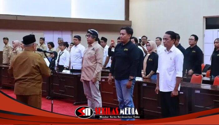 Bupati Kukuhkan Pengurus Komite Ekonomi Kreatif, Dewan Kebudayaan dan Badan Promosi Pariwisata Daerah Kabupaten Blitar