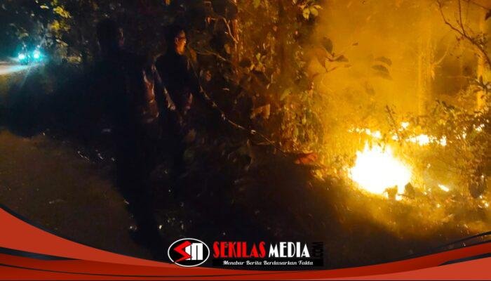 Karhutla Landa Tahura Jetis, Tim Gabungan Bergerak