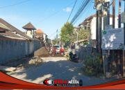 Warga Dukuh Tangkas Pemoggan Protes, Proyek Drainase Timbulkan Debu dan Persempit Akses Gang