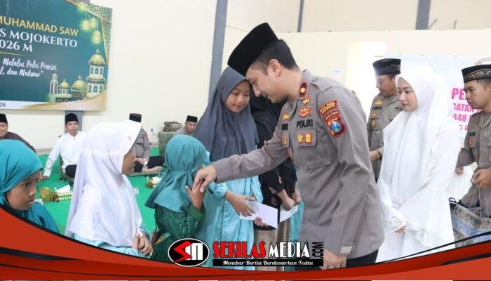 Peringati Maulid Nabi 1448 H, Polres Mojokerto Perkuat Spiritualitas dan Keteladanan Rasulullah