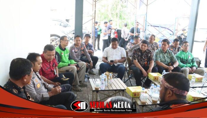 Kenanten Police Station Diproyeksikan Jadi Pos Terpadu, Kapolres Mojokerto Serap Aspirasi Ojol