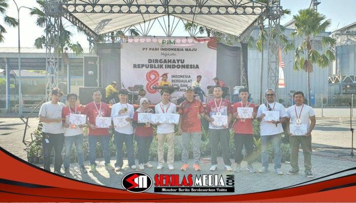 Meriahkan HUT ke-81 RI, Warga Jasem dan PT PIM Kompak Gelar Jalan Sehat