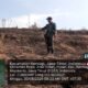 Titik Api Muncul di Lahan Jagung Mojorejo, Babinsa Ingatkan Warga Waspadai Karhutla