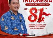 Segenap Keluarga Besar SMKN 1 Dlanggu Mengucapkan, “Dirgahayu Republik Indonesia ke-81 Tahun”