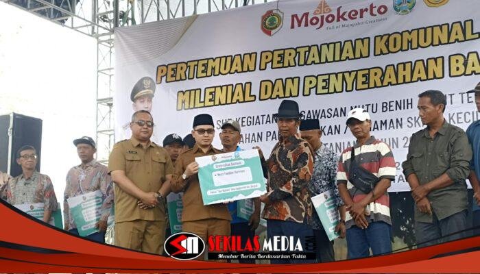 Dorong Petani Makin Produktif, Pemkab Mojokerto Salurkan Bantuan Pertanian Rp3,2 Miliar