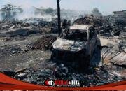 Kebakaran Hebat di Sunset Road Denpasar, 300 KK Terdampak 
