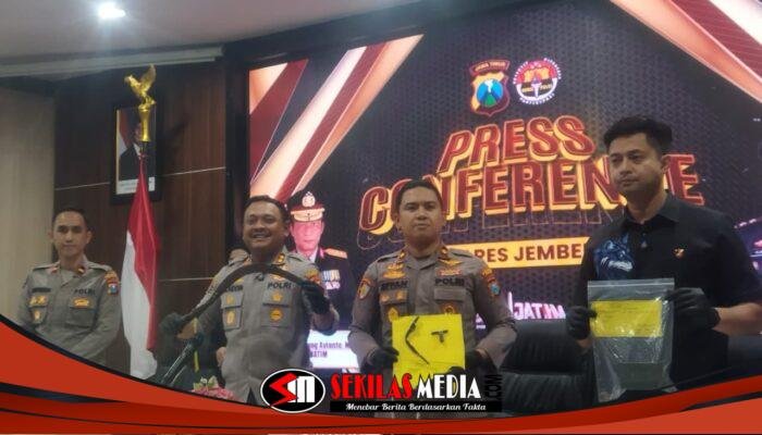 Baru Jabat Sebulan, Kapolres Jember Panen Tangkapan. Ungkap 8 Kasus Curanmor dengan 15 Tersangka