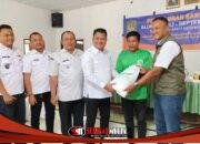 Wakil Bupati Asahan Salurkan Bantuan Beras Pemerintah Pusat di Desa Gajah Sakti