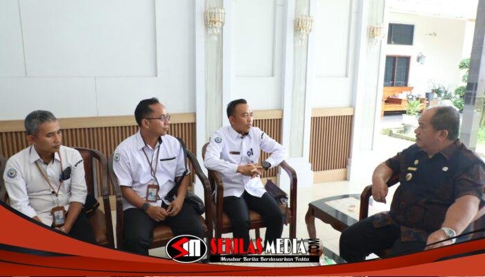 Dukung Ekspor Perdana Belacan Asahan ke Thailand, Bupati Terima Kunjungan PPMHKP di Tanjung Balai