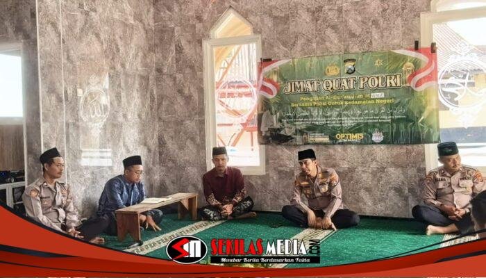 Perkuat Mental dan Integritas Personel, Polsek Pacet Rutin Gelar Pengajian Jimat Quat Polri