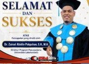 Direktur Pascasarjana Universitas Labuhanbatu, Assoc. Prof. Zainal Abidin Pakpahan Raih Jabatan Lektor Kepala