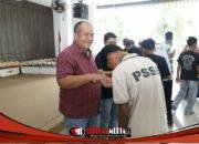 Bupati Asahan Lepas Kontingen Sepak Bola Piala Soeratin U-13 dan U-15