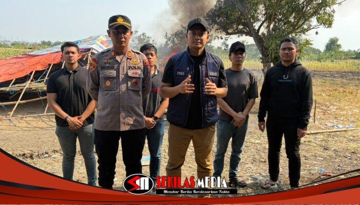 Polres Gresik Bongkar Arena Diduga Sabung Ayam di Sidowungu Menganti
