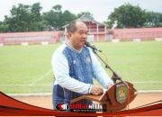 Bupati Asahan Resmi Buka Turnamen Sepak Bola Usia 35+ Piala Ketua DPRD Kabupaten Asahan