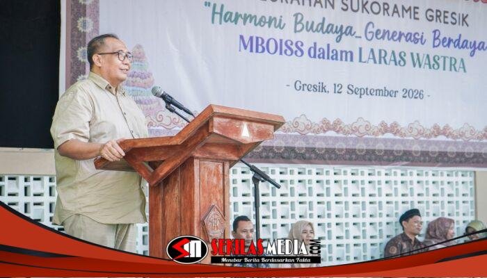 Kirab Pleretan Semarakkan Sukorame, Sekda Gresik Soroti Estafet Budaya ke Generasi Muda