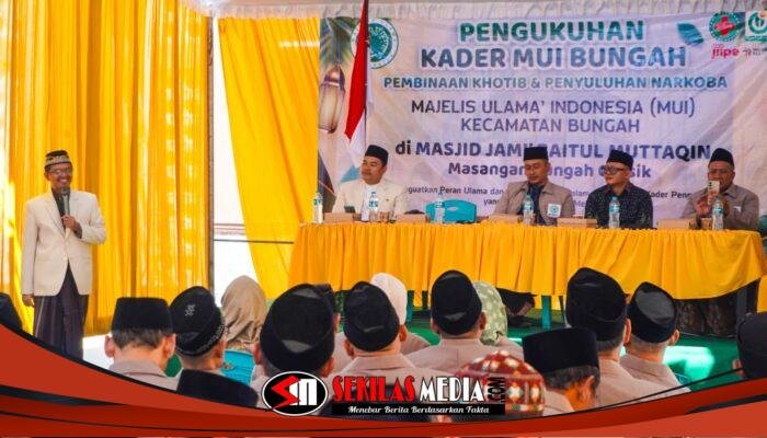 KP MUI Desa se-Kecamatan Bungah Dikukuhkan, Diminta Jadi Penyambung Lidah MUI di Tengah Umat